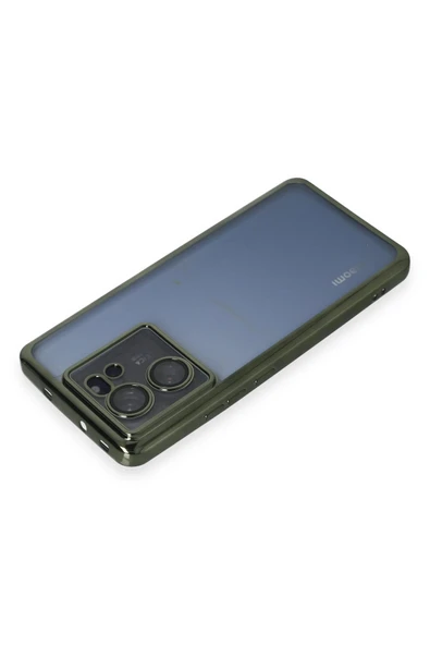 Xiaomi Mi 13T Kılıf Lensli Silikon - Yeşil - Resim 3