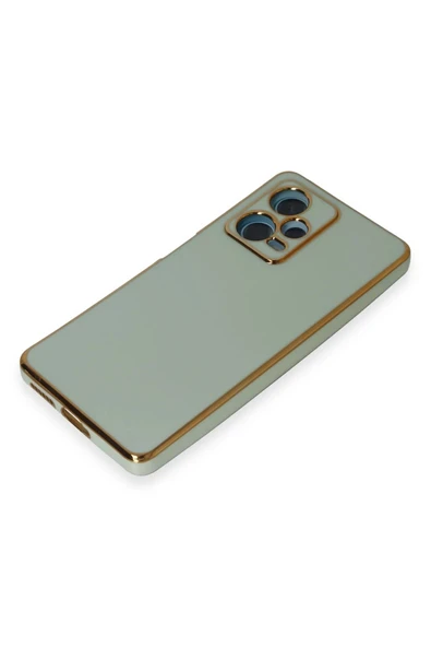 Xiaomi Redmi Note 12 Pro Plus Kılıf Volet Silikon - Açık Yeşil - Resim 2