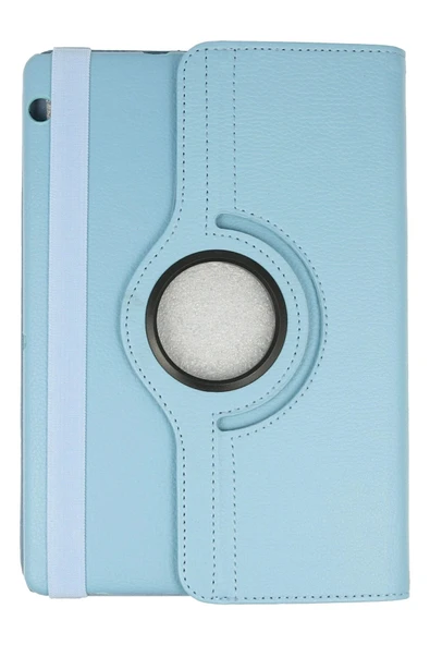 Huawei MediaPad T3 10 / 9.6 Kılıf 360 Tablet Deri Kılıf - Turkuaz ürün görseli