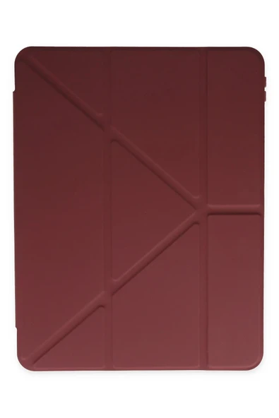 Xiaomi Redmi Pad SE Kılıf Kalemlikli Mars Tablet Kılıfı - Mor - Resim 2