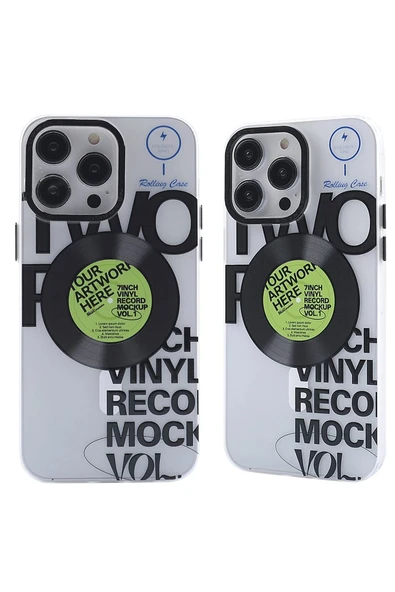 iPhone 14 Pro Kılıf Apollo Magneticsafe Desenli Kapak - Apollo Şeffaf - 5 ürün görseli