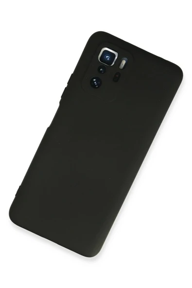 Xiaomi Poco X3 GT Kılıf Nano içi Kadife Silikon - Siyah - Resim 2