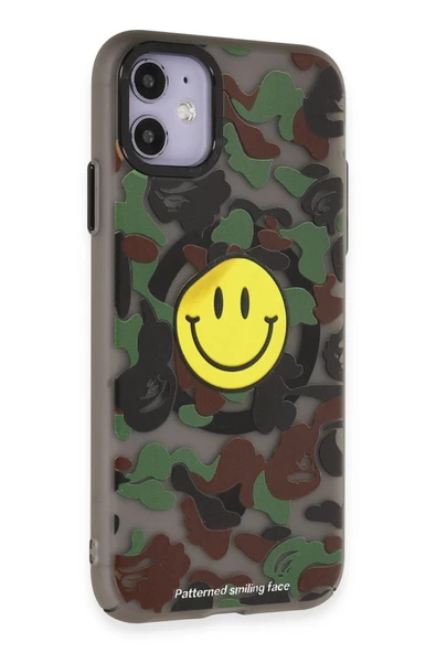 iPhone 11 Kılıf Apollo Magneticsafe Desenli Kapak - Apollo Siyah - 4 ürün görseli