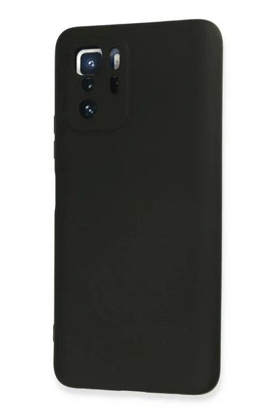 Xiaomi Poco X3 GT Kılıf Nano içi Kadife Silikon - Siyah - Resim 3