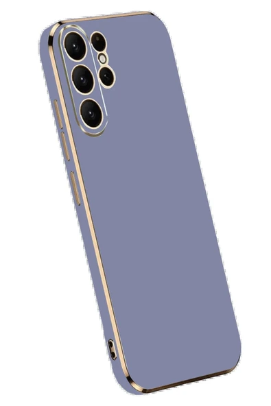 Samsung Galaxy S24 Ultra Kılıf Volet Silikon - Mavi ürün görseli