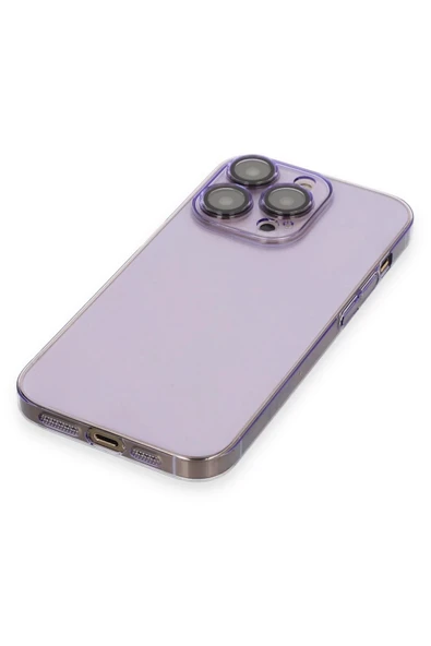 iPhone 13 Pro Max Kılıf Armada Lensli Kapak - Lila - Resim 5