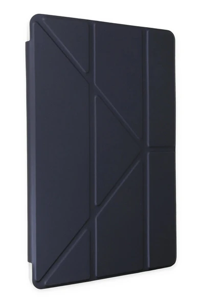 Xiaomi Redmi Pad SE Kılıf Kalemlikli Mars Tablet Kılıfı - Lacivert - Resim 2