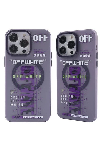 iPhone 14 Pro Kılıf Apollo Magneticsafe Desenli Kapak - Apollo Mor - 3 ürün görseli