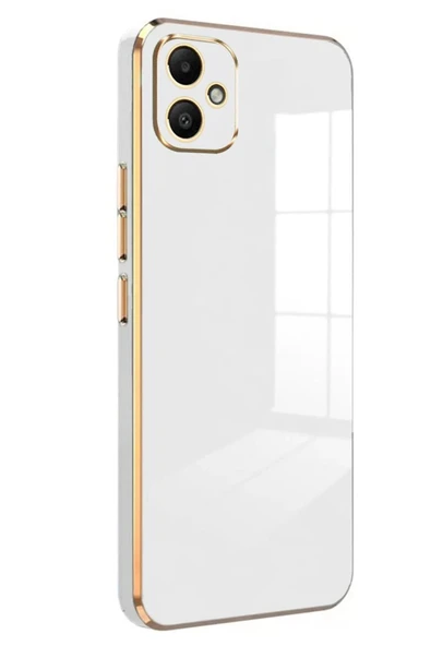 Samsung Galaxy A05 Kılıf Volet Silikon - Beyaz ürün görseli