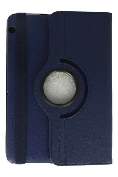 Huawei MediaPad T3 10 / 9.6 Kılıf 360 Tablet Deri Kılıf - Lacivert ürün görseli