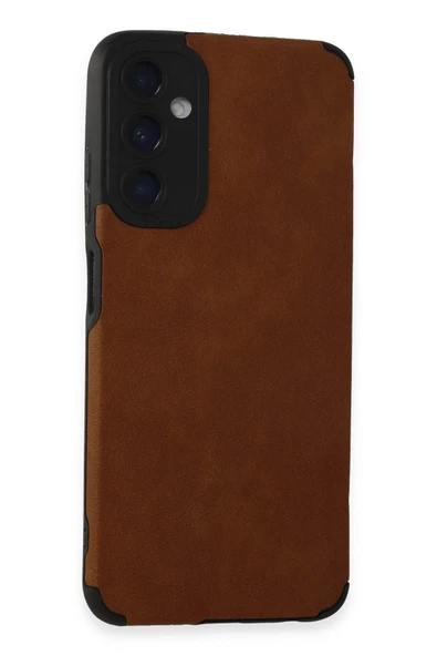 Samsung Galaxy A05S Kılıf Loop Deri Silikon - Kahverengi ürün görseli