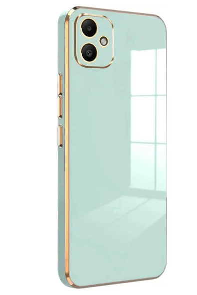 Samsung Galaxy A05 Kılıf Volet Silikon - Açık Yeşil ürün görseli