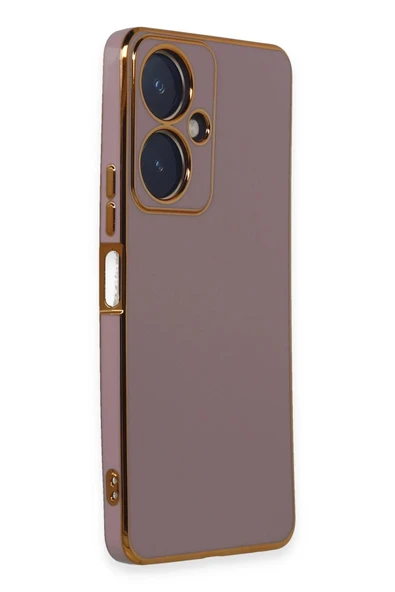 Vivo Y27 Kılıf Volet Silikon - Mor - Resim 2