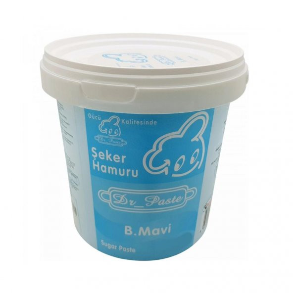 Dr Paste Şeker Hamuru  500 gr - Bebek Mavi