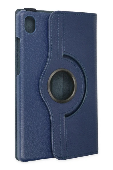 Samsung Galaxy X510 Tab S9 FE 11 Kılıf 360 Tablet Deri Kılıf - Lacivert ürün görseli