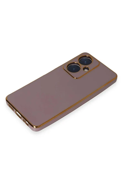 Vivo Y27 Kılıf Volet Silikon - Mor - Resim 4