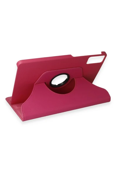 Xiaomi Redmi Pad SE Kılıf 360 Tablet Deri Kılıf - Pembe ürün görseli