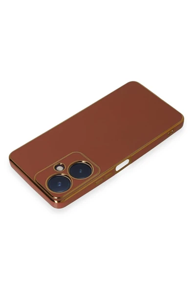 Vivo Y27 Kılıf Volet Silikon - Kırmızı - Resim 2