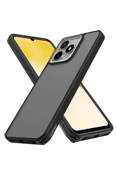 Realme C53 Kılıf Elegant Kapak - Siyah ürün görseli