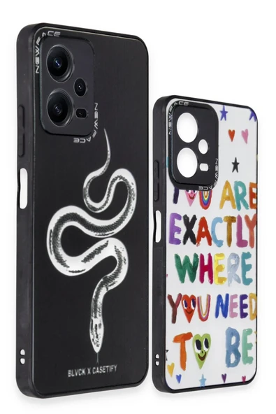 Xiaomi Poco X5 Pro 5G Kılıf Mirror Desenli Kapak - Mirror - 5 - Resim 3