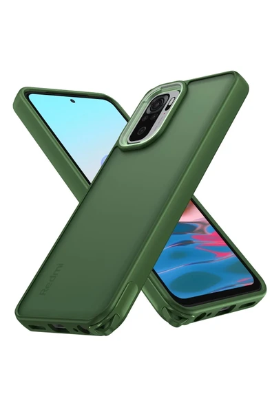 Xiaomi Redmi Note 10 Pro Kılıf Elegant Kapak - Yeşil ürün görseli 1