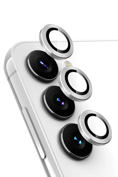 Samsung Galaxy A25 5G Valdez Metal Kamera Lens - Gümüş ürün görseli