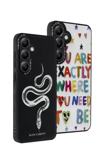 Samsung Galaxy M34 5G Kılıf Mirror Desenli Kapak - Mirror - 10 - Resim 3