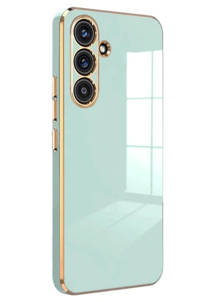 Samsung Galaxy S25 Plus Kılıf Volet Silikon - Açık Yeşil ürün görseli