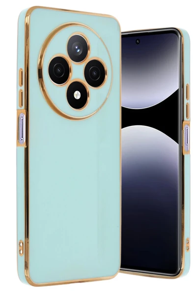 Xiaomi Redmi 14C Kılıf Volet Silikon - Açık Yeşil ürün görseli