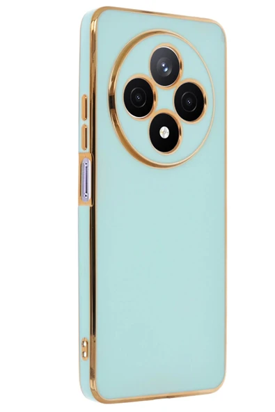 Xiaomi Redmi 14C Kılıf Volet Silikon - Açık Yeşil - Resim 2