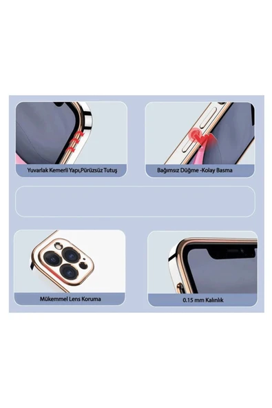 Samsung Galaxy S25 Plus Kılıf Volet Silikon - Siyah - Resim 3