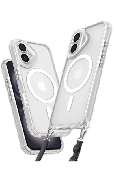 iPhone 16 Kılıf Enka Magsafe Silikon Kılıf - Siyah - Resim 5