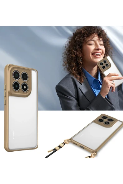 Xiaomi Mi 14T Pro Kılıf Penta Silikon Kılıf - Şeffaf - Resim 3