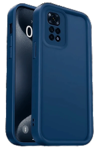 Xiaomi Redmi 10 2022 Kılıf Viera Silikon - Lacivert ürün görseli