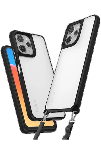 Xiaomi Redmi 12 Kılıf Penta Silikon Kılıf - Siyah ürün görseli