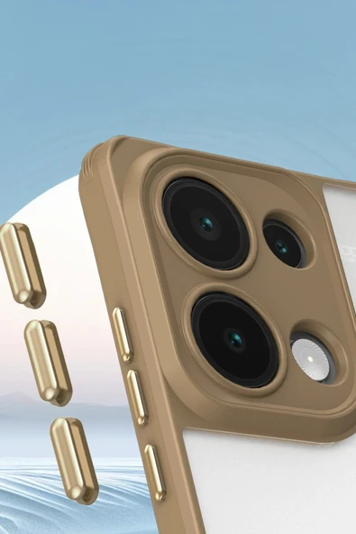 Xiaomi Redmi Note 13 Pro 5G Kılıf Penta Silikon Kılıf - Lacivert - Resim 3