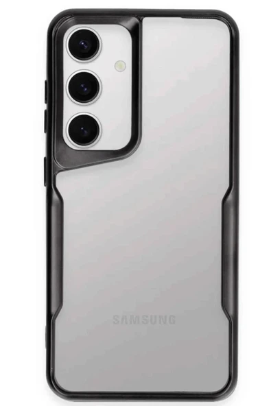 Samsung Galaxy A26 Kılıf Boyi Silikon Kapak - Siyah - Resim 2