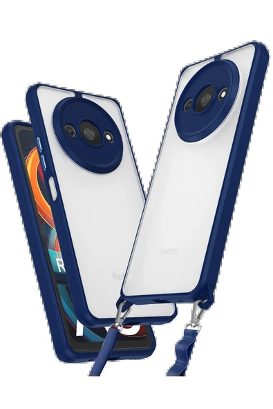 Xiaomi Redmi A3 4G Kılıf Penta Silikon Kılıf - Lacivert ürün görseli