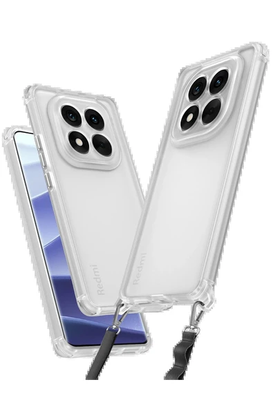 Xiaomi Redmi Note 14 Pro Plus Kılıf Penta Silikon Kılıf - Şeffaf ürün görseli