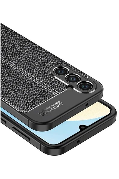 Samsung A36 Kılıf Auto Focus Kapak - Siyah ürün görseli