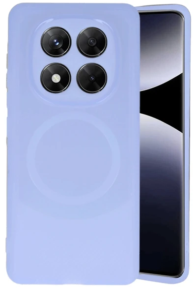 Xiaomi Redmi Note 14 Pro 4G Kılıf Maya Karbon Kapak - Lila - Resim 3