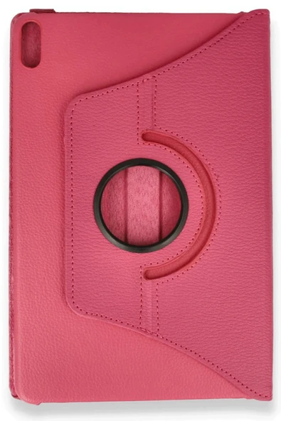 Huawei Honor Pad X8A Kılıf 360 Tablet Deri Kılıf - Pembe - Resim 2