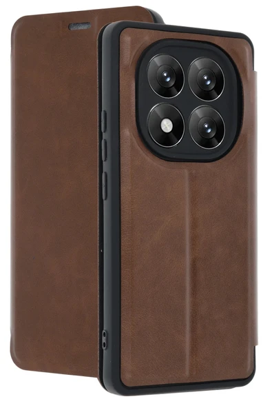 Xiaomi Redmi Note 14 Pro 5G Kılıf Flip Cover - Taba - Resim 3