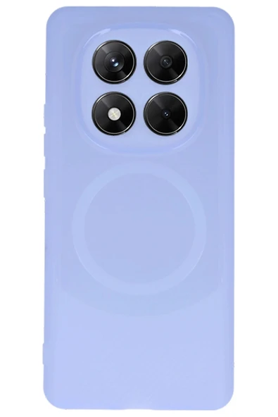 Xiaomi Redmi Note 14 Pro 4G Kılıf Maya Karbon Kapak - Lila - Resim 2