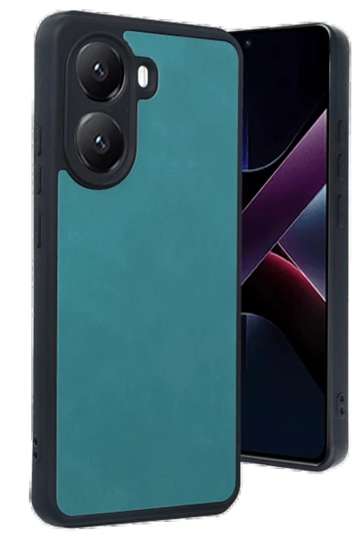 Xiaomi Poco X7 Pro Kılıf Aras Deri Kapak - Açık Yeşil ürün görseli