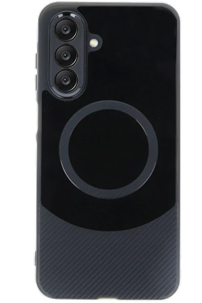 Samsung A56 Kılıf Maya Karbon Kapak - Siyah ürün görseli