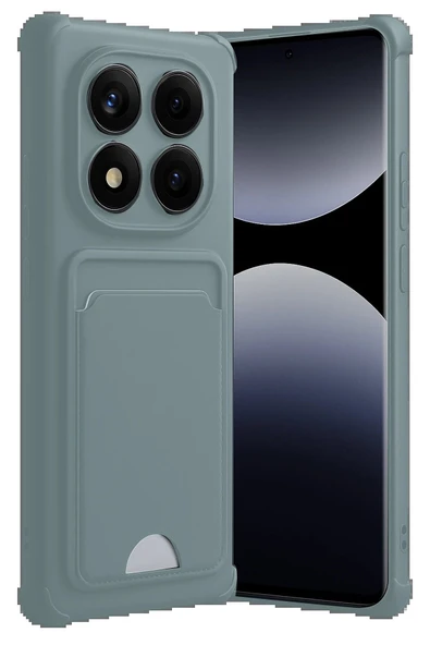 Xiaomi Redmi Note 14 Pro 5G Kelvin Kartvizitli Silikon - Açık Yeşil ürün görseli