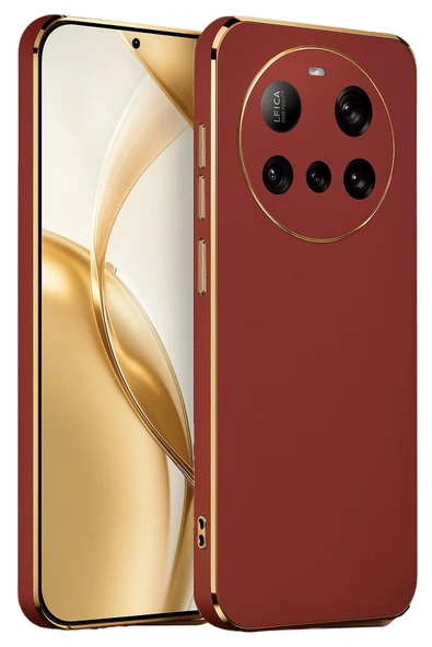 Xiaomi Mi 15 Ultra Kılıf Volet Silikon - Kırmızı ürün görseli