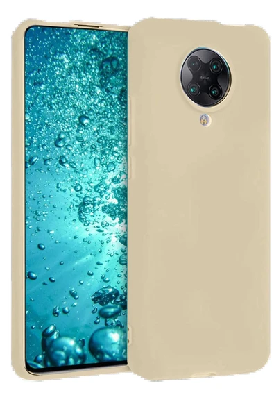 Xiaomi Redmi K30 Pro Kılıf Nano içi Kadife Silikon - Kemik - Resim 2