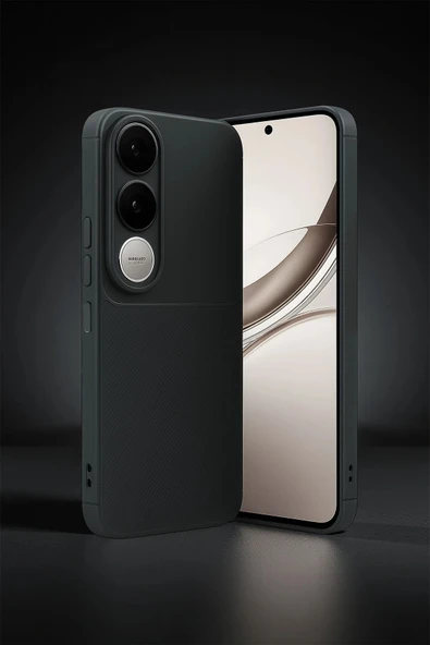 Vivo V50 Lite 4G Auto Focus Karbon Kapak - Kahverengi ürün görseli